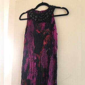 Bisou Bisou Top Women Sleeveless Floral top size S